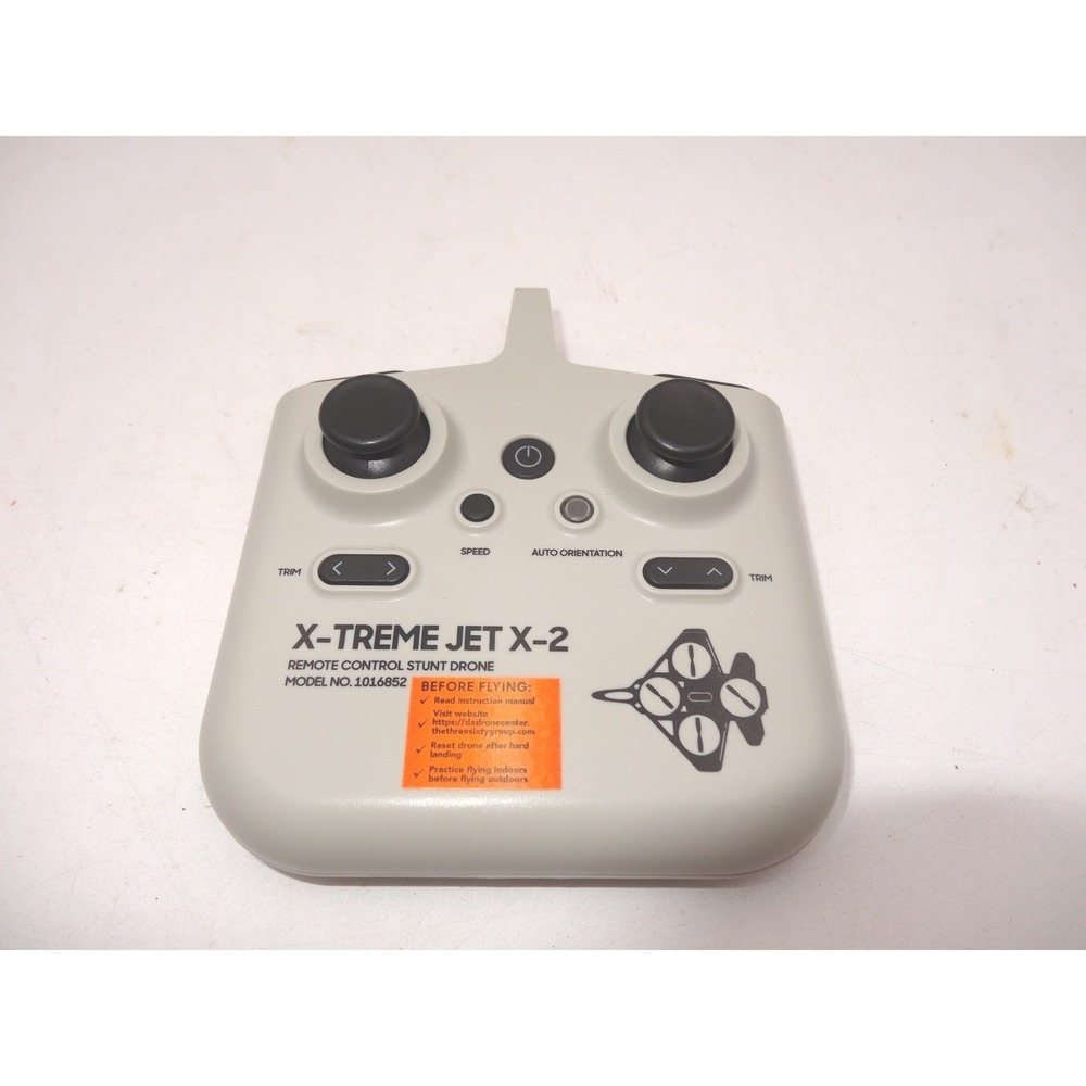 Sharper Image X-Treme Jet X-2 Remote Control Stunt Drone Controller 1016852 Grey